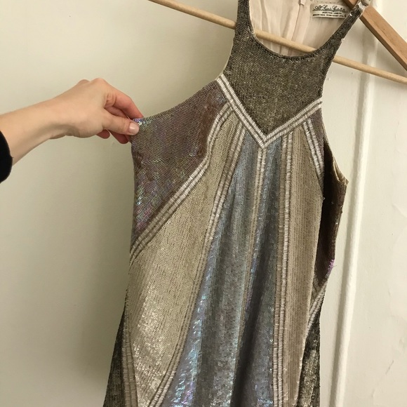 All Saints Geo Sequin Top, Size 6 (Minimal wear) - Picture 4 of 4